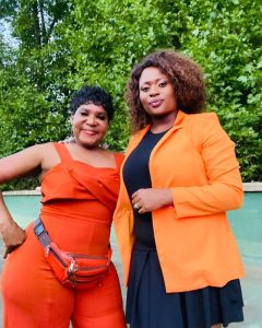 Gomora actresses Zodwa 'Sannah Mchunu' and Miss Madikizela 'Zinzi Nsele' are friends in real life.