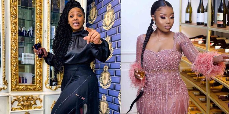 Sbahle Mpisane and Sithelo Shozi are fighting over Andile Mpisane's abuse allegations. Image: Instagram