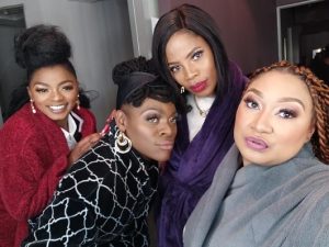 Winnie Ntshaba and other House of Zwide actors