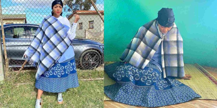 Simphiwe from Generations The Legacy 'Ayanda Foji' is slaying makoti outfits