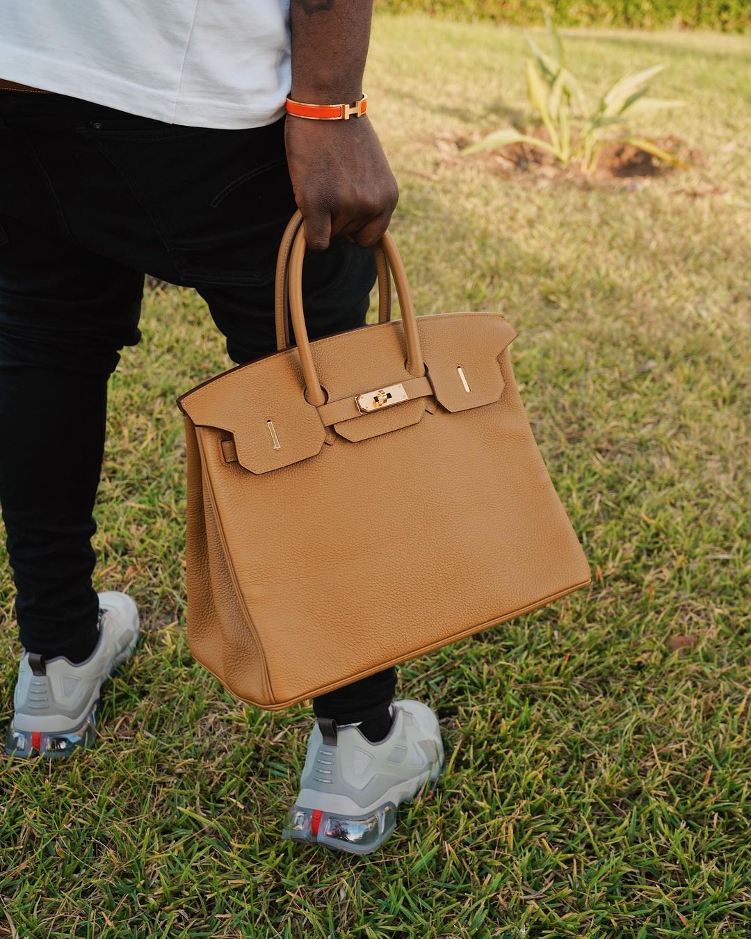 maphorisa hermes bag