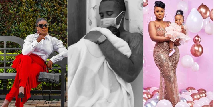 Shauwn Mkhize and her family gets dragged for sharing Andile and baby Coco's photo on her birthday