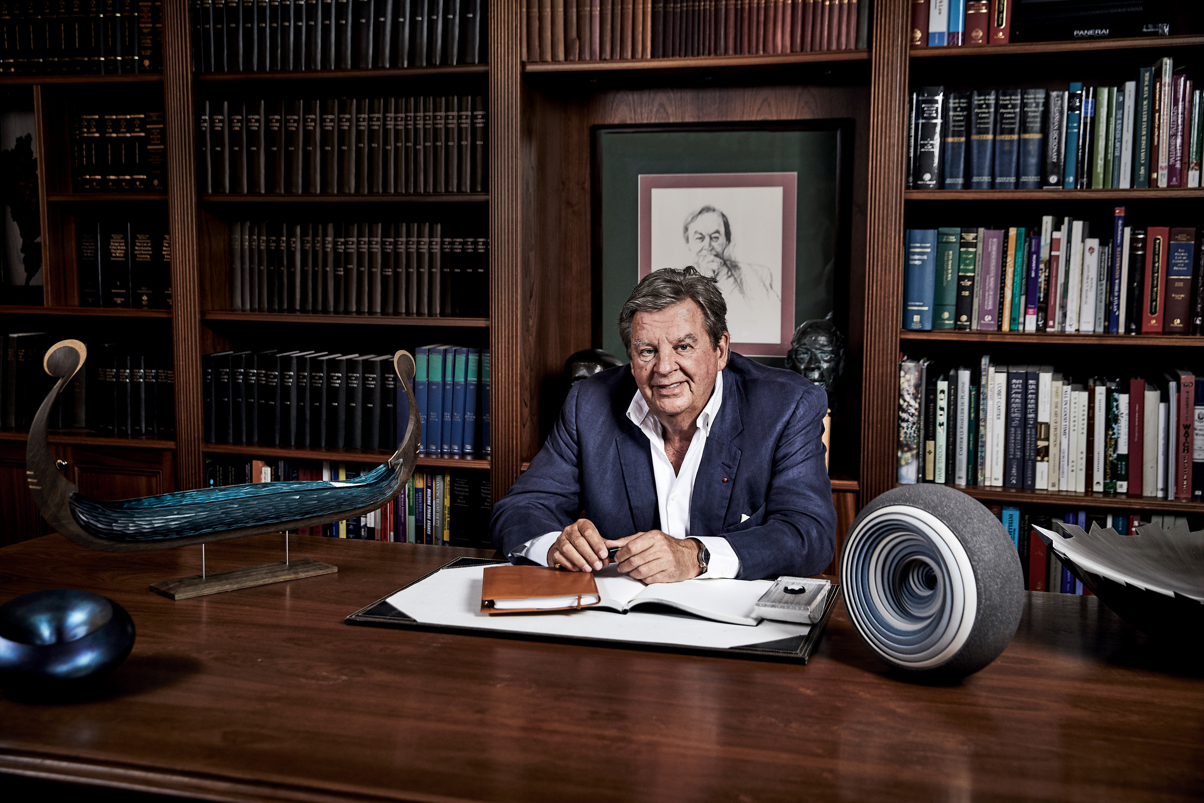 South African, billionaire Johann Rupert - Source: Instagram