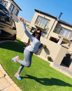 Zinhle Mabena's Midrand mansion