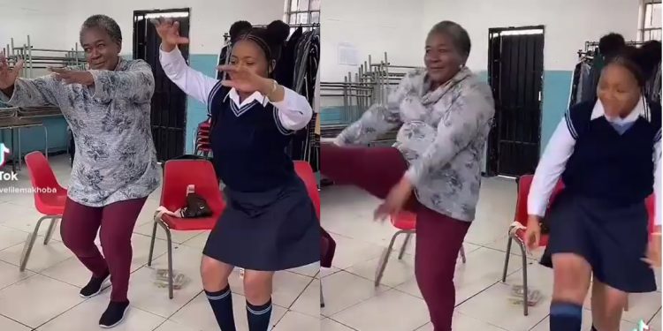 Gomora actors Mam Sonto and Gugu celebrate Phumulani's money with crazy dance moves
