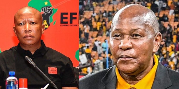 Julius Malema's EFF endorses Kaizer Chiefs founder Kaizer Motaung's UCT honorary degree
