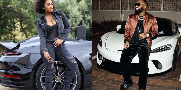 Cassper Nyovest and Lerato Kganyango