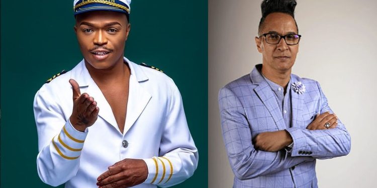 Randall Abrahams and Somizi Mhlongo