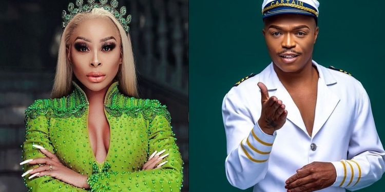 Somizi Mhlongo and Khanyi Mbau