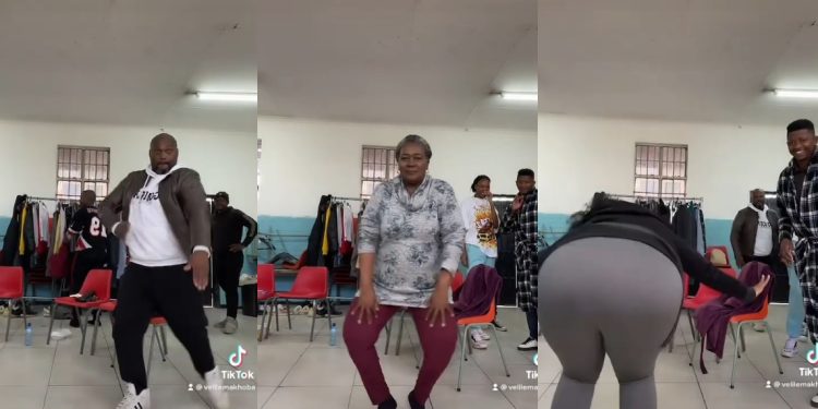 Watch as Mam Sonto and Qhoqhoqho leads the Gomora cast on a dance challenge.