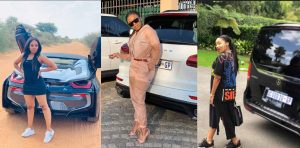 Zinhle Mabena's fleet of cars