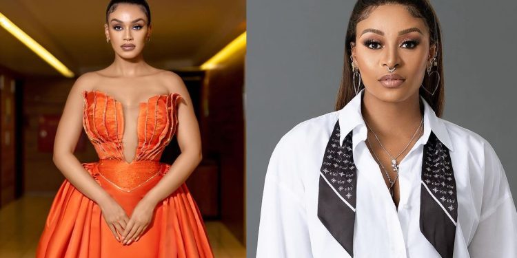 DJ Zinhle and Pearl Thusi