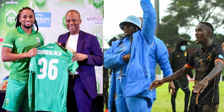 AmaZulu owner Sandile Zungu and Royal AM owner MaMkhize - Source: Instagram