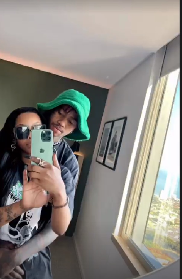Mpho Wa Badimo's family vacation in Durban Ballito with bae Themba and son - Source: Instagram