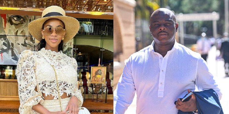 Edwin Sodi and Nokukhanya Karen Zulu. - Source: Instagram