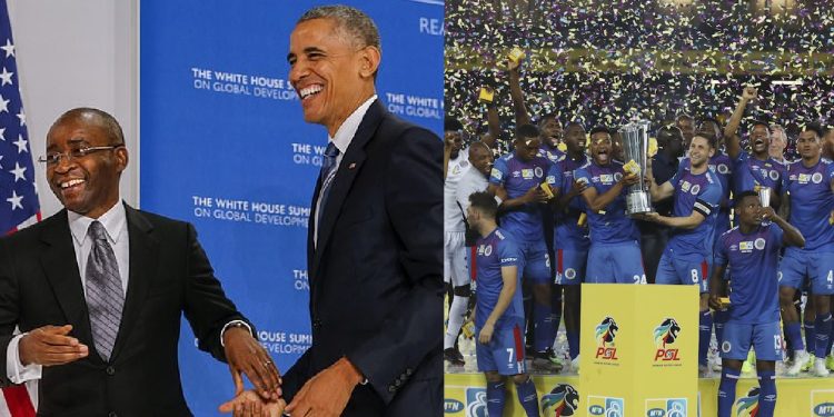 Zimbabwean billionaire Strive Masiyiwa linked to SuperSport United - Source: Instagram