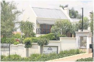 Zahara's house in Johannesburg