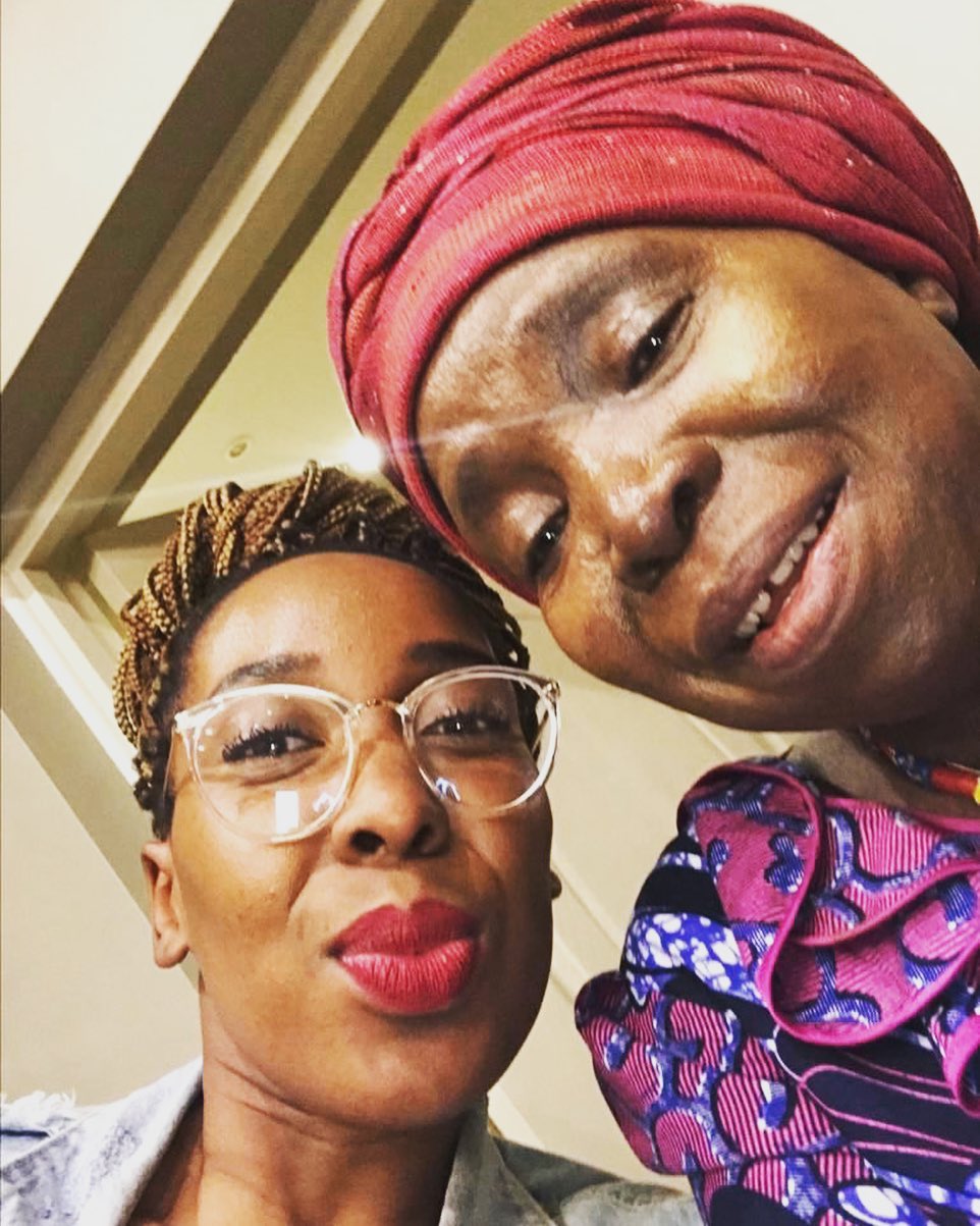 Uzalo owner Gugulethu Zuma-Ncube with Dr Nkosazana Dlamini - Zuma - Source: Instagram