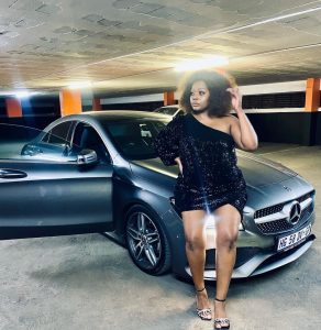 Gomora actress Jackie Hlungwani 'Leera Mthethwa' plays with her son on vacation.