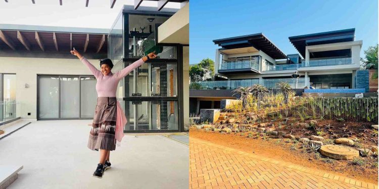 Former Isibaya and Abomama actress Asavela Mngqithi shares pictures of her stunning mansion