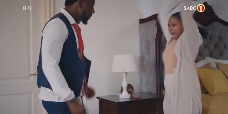 A scene from SABC1's The Executives.