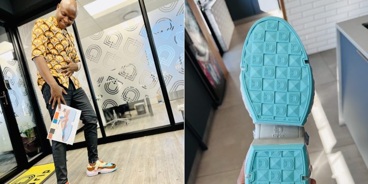 Cassper's new version of Root of Fame sneaker