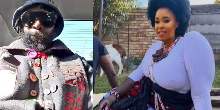 Singer Zahara is accused of bewitching DJ Sbu