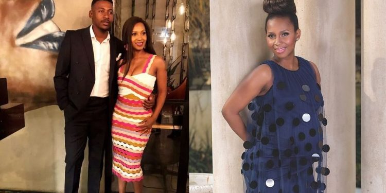 Katlego Danke and her alleged baby daddy Bafana Mthembu