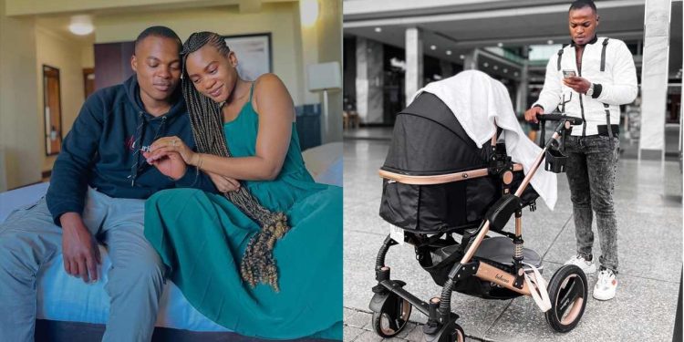 Fanele Zulu with his family