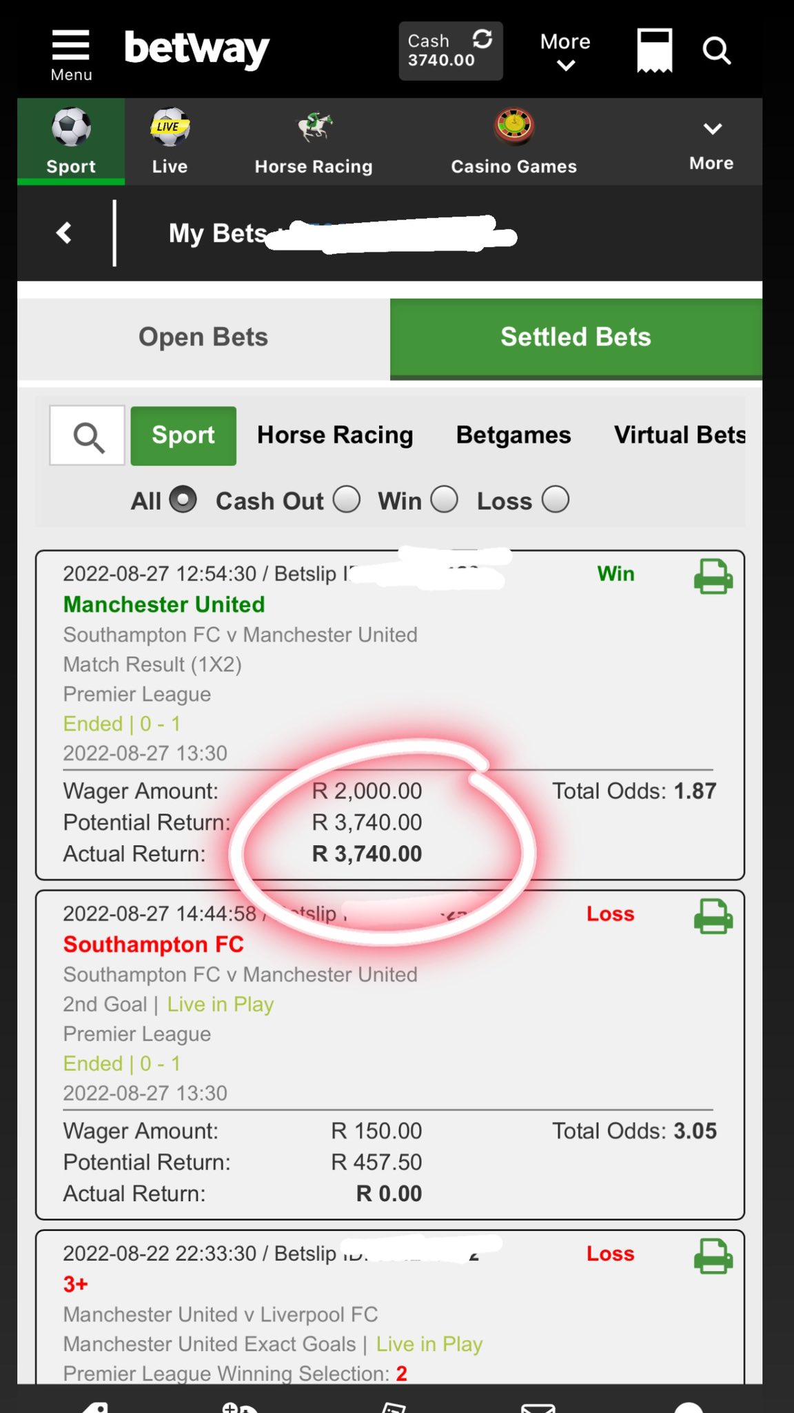 AKA betting odds : Image source: Twitter