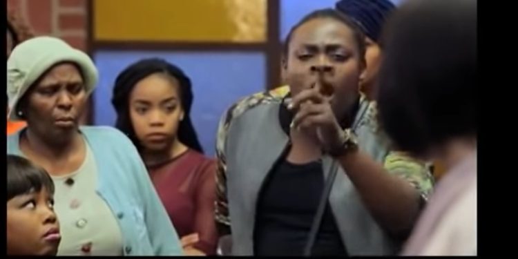 Khaya Dladla having a drunk meltdown as GC in church on Uzalo