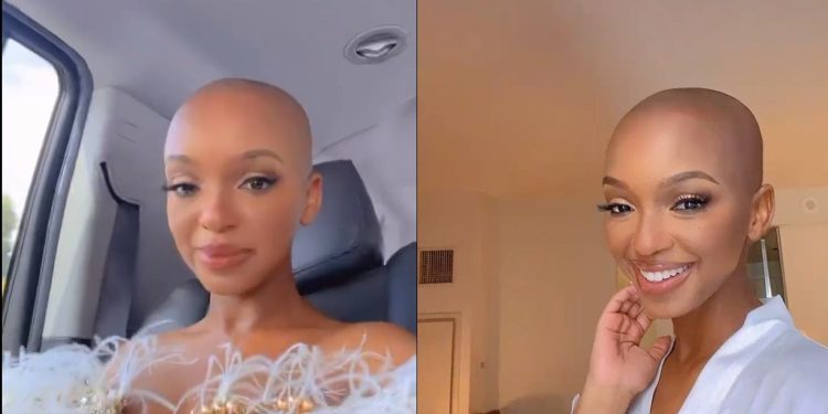 Nandi Madida new look