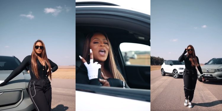 Watch Jessica 'Thando' Nkosi's five-star Volvo promotion video a few days after leaving The Queen.