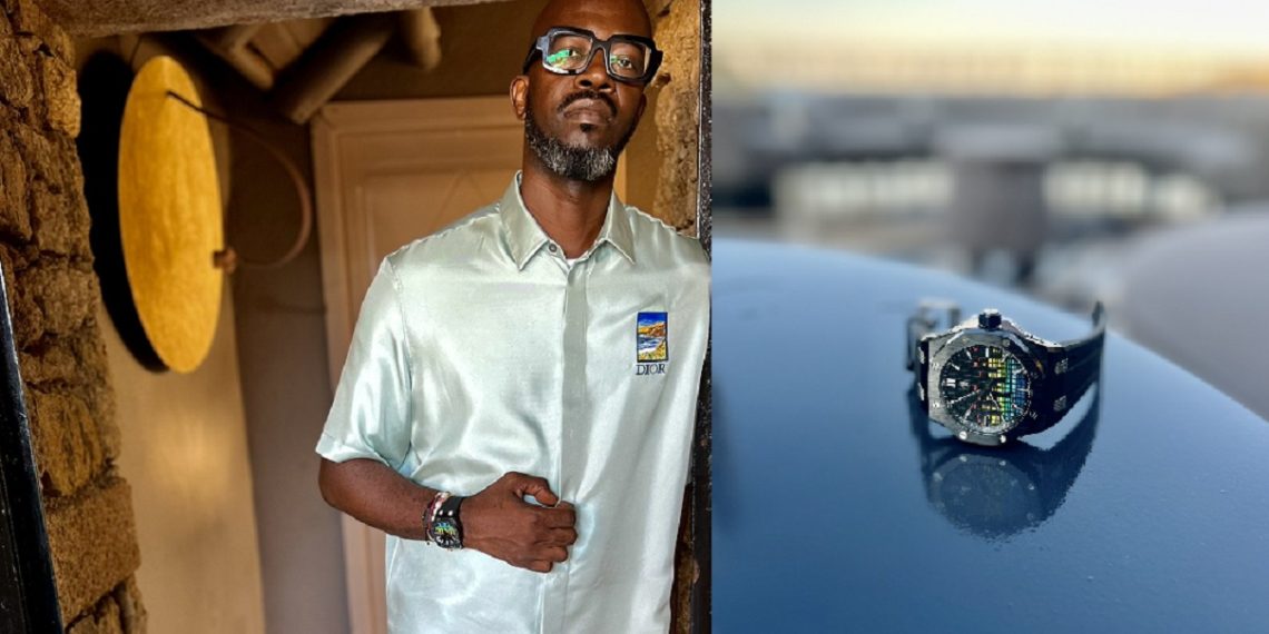 DJ Black Coffee shows off an R2 million wristwatch - Source: Instagram