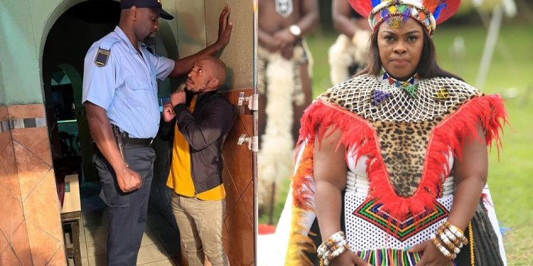 Dawn Thandeka King's husband, Mlungisi Ndebele 'Officer Mthethwa' on Gomora - Source: Instagram