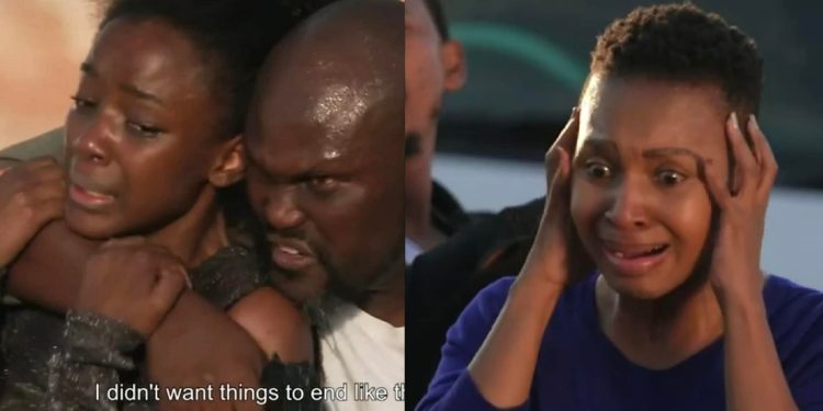 Emotional scenes as Buhle Ndaba 'Ama Qamata' leaves Gomora - Source: Facebook