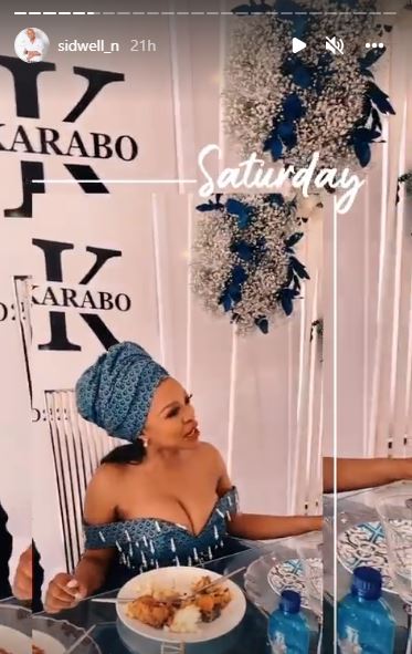 Karabo Ntshweng from YoTV's traditional wedding. Image: Instagram/Karabo