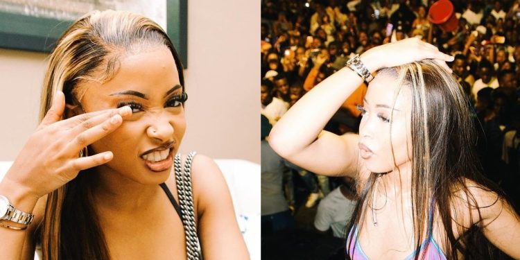 It can't be hidden forever: Watch as Uncle Waffles mistakenly shows off her boyfriend to the world