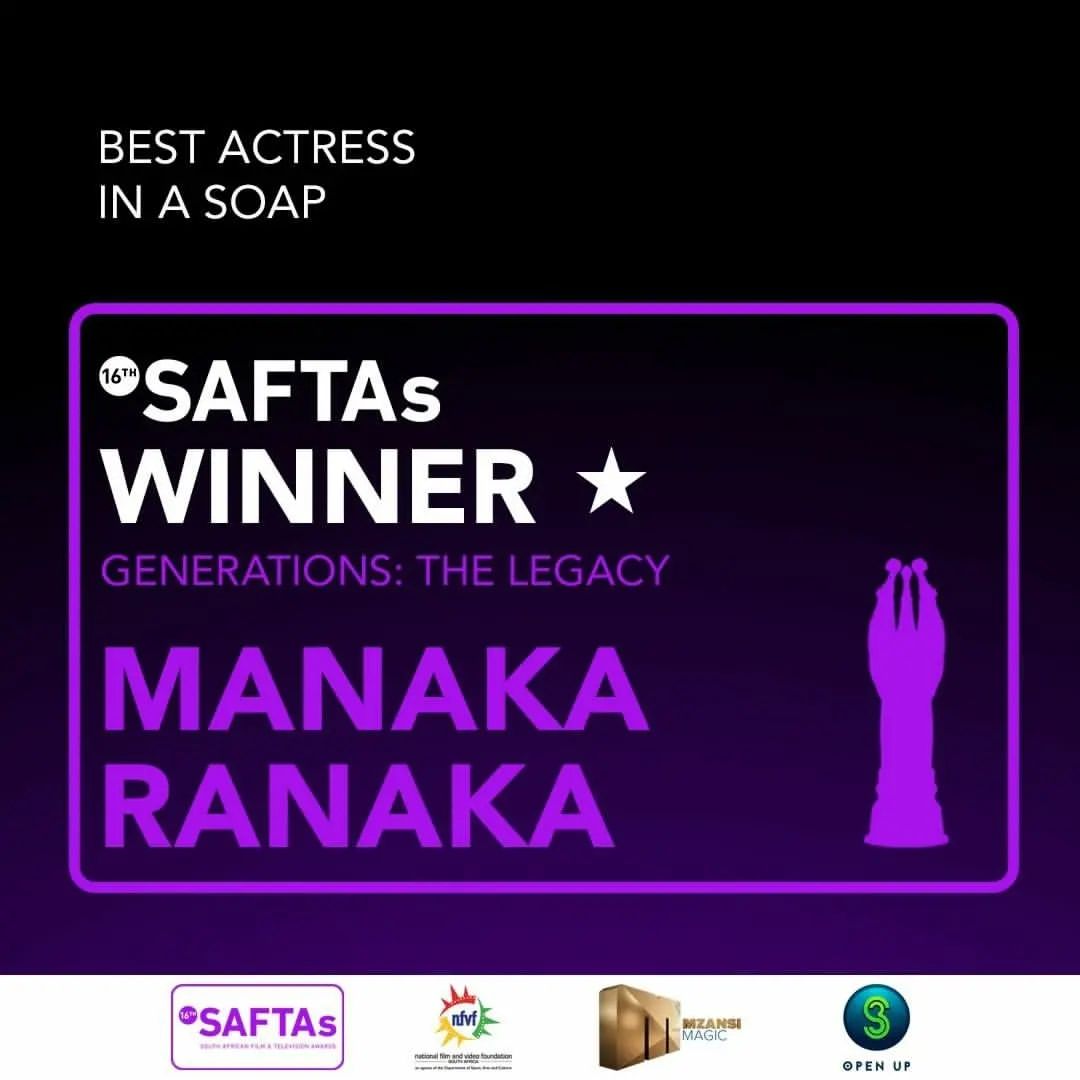 Manaka Ranaka won a SAFTA award for the best actress