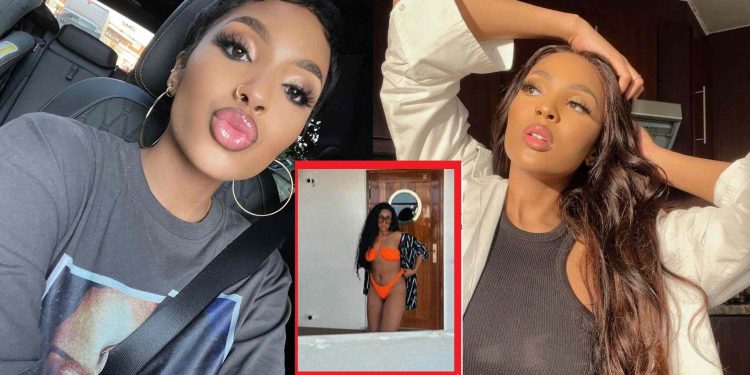 The River actress Linda Mtoba shows off her stunning bikini body whilst on a cruise ship