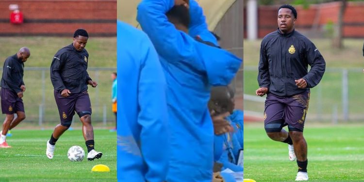 Royal AM Chairperson/player Andile Mpisane rots on the bench during Richards bay loss
