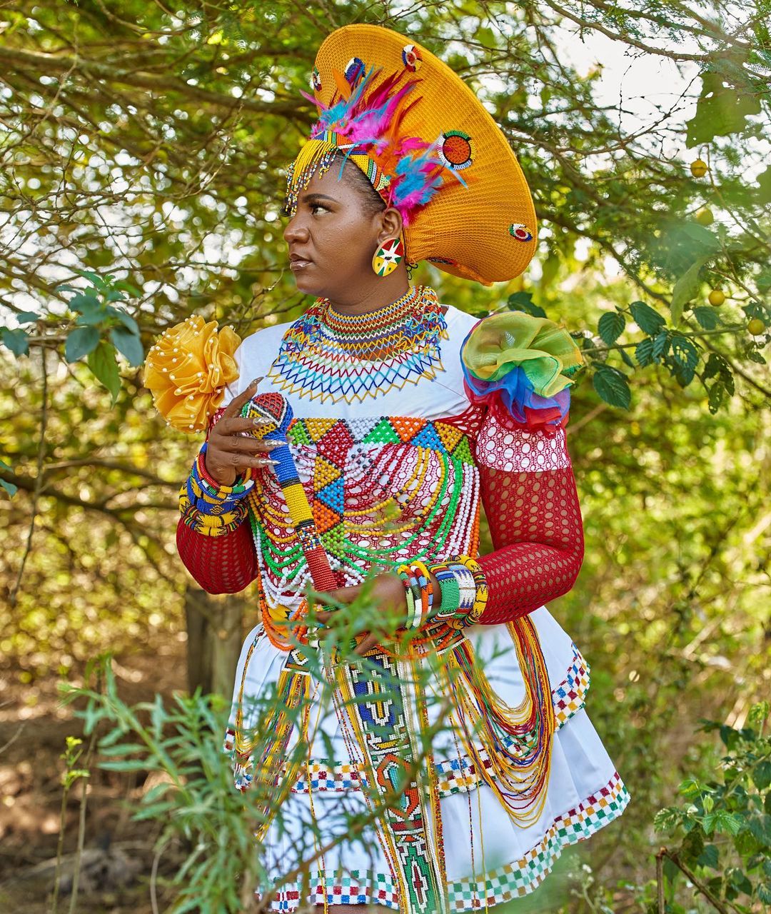 MaMkhize Zulu Heritage outfit - Source: Instagram