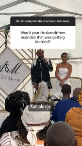 Melusi Mbele wedding