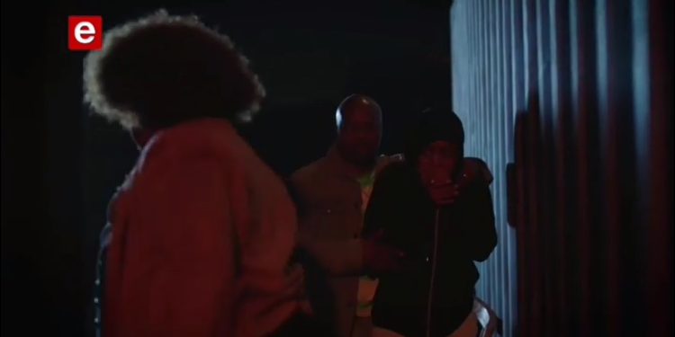 Boniswa is shocked to see her mother kill for the first time on The Black Door