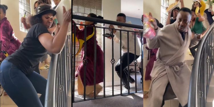 Gugu from Gomora 'Velile Makhoba' does the Waya Waya dance challenge