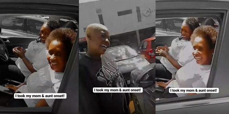 Watch: Lindo Zulu from Durban Gen ‘Lukhona Mpopoma’s mother in real life showered with praises on the soapie’s set