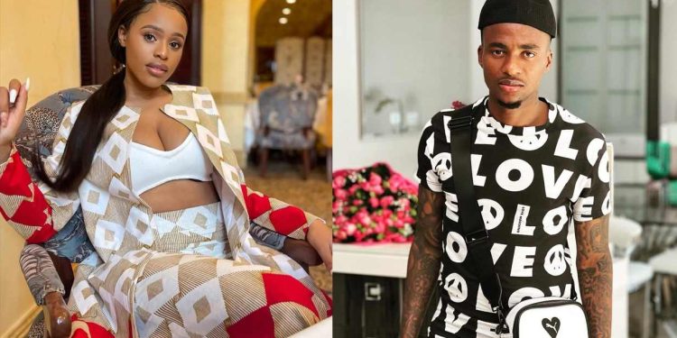 Natasha Thahane and Thembinkosi Lorch