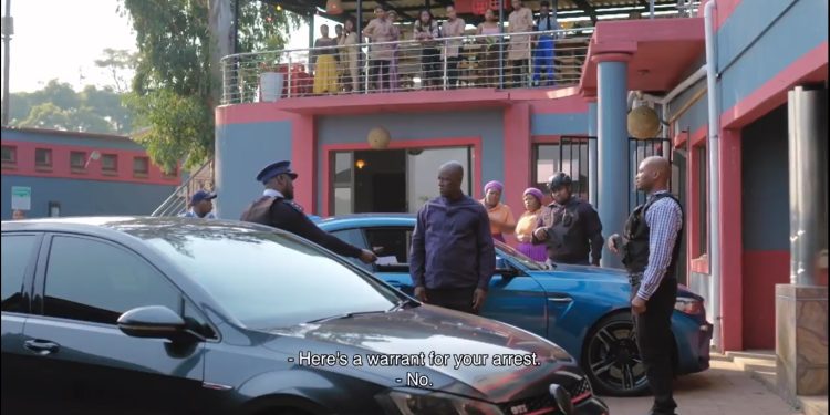 Nkunzi is arrested and goes to jail for murder