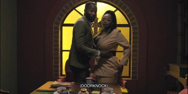 Pastor Gwala and Nosipho share a passionate kiss in church tonight on Uzalo