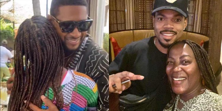 Rami Chuene, Usher and Chance the Rapper